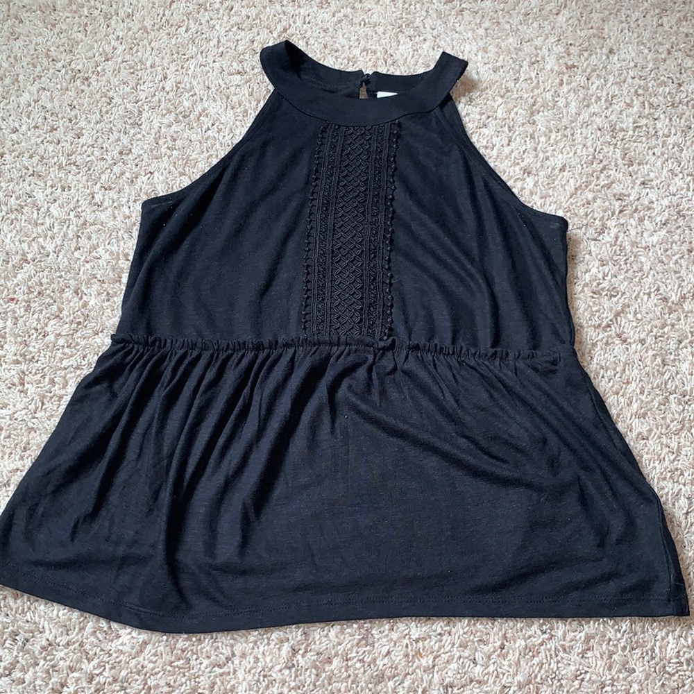 Womens High Neck Tank- Size M